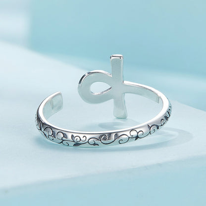 925 Sterling Silver Oxidized 2.2mm Ring for Women  DestGlow