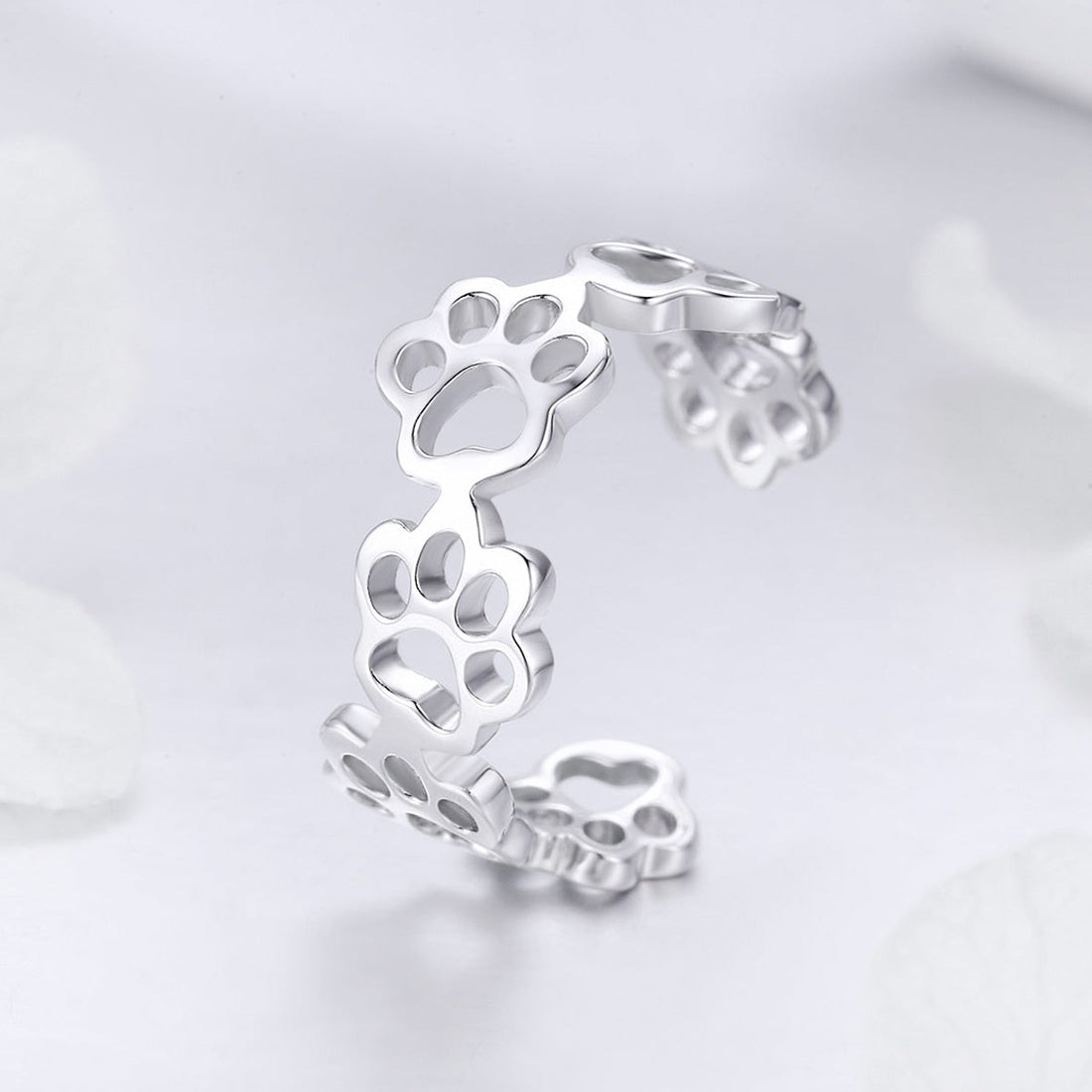 925 Sterling Silver Ring 0.2cm Width for Women  DestGlow