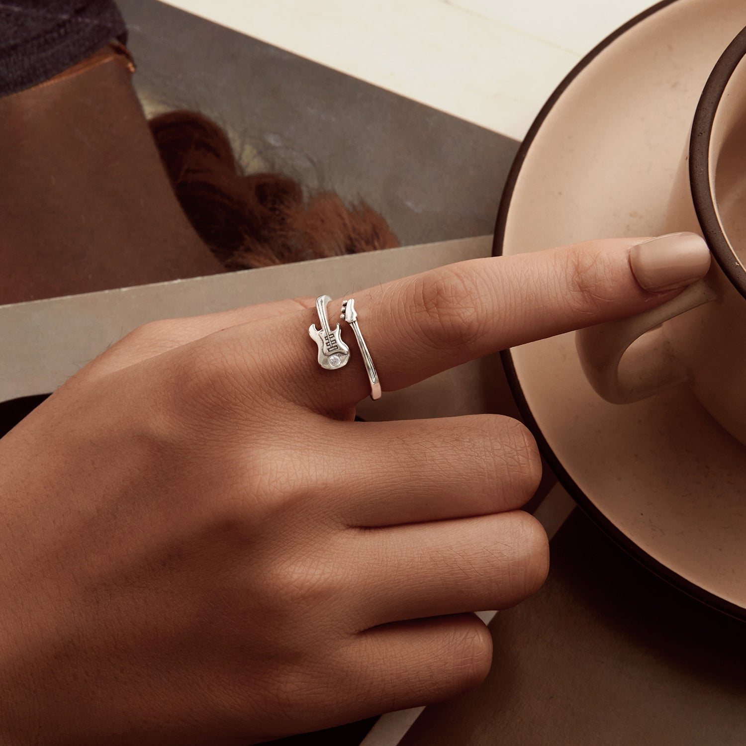 925 Sterling Silver 1.8mm Ring with Pavé Setting CZ for Women  DestGlow