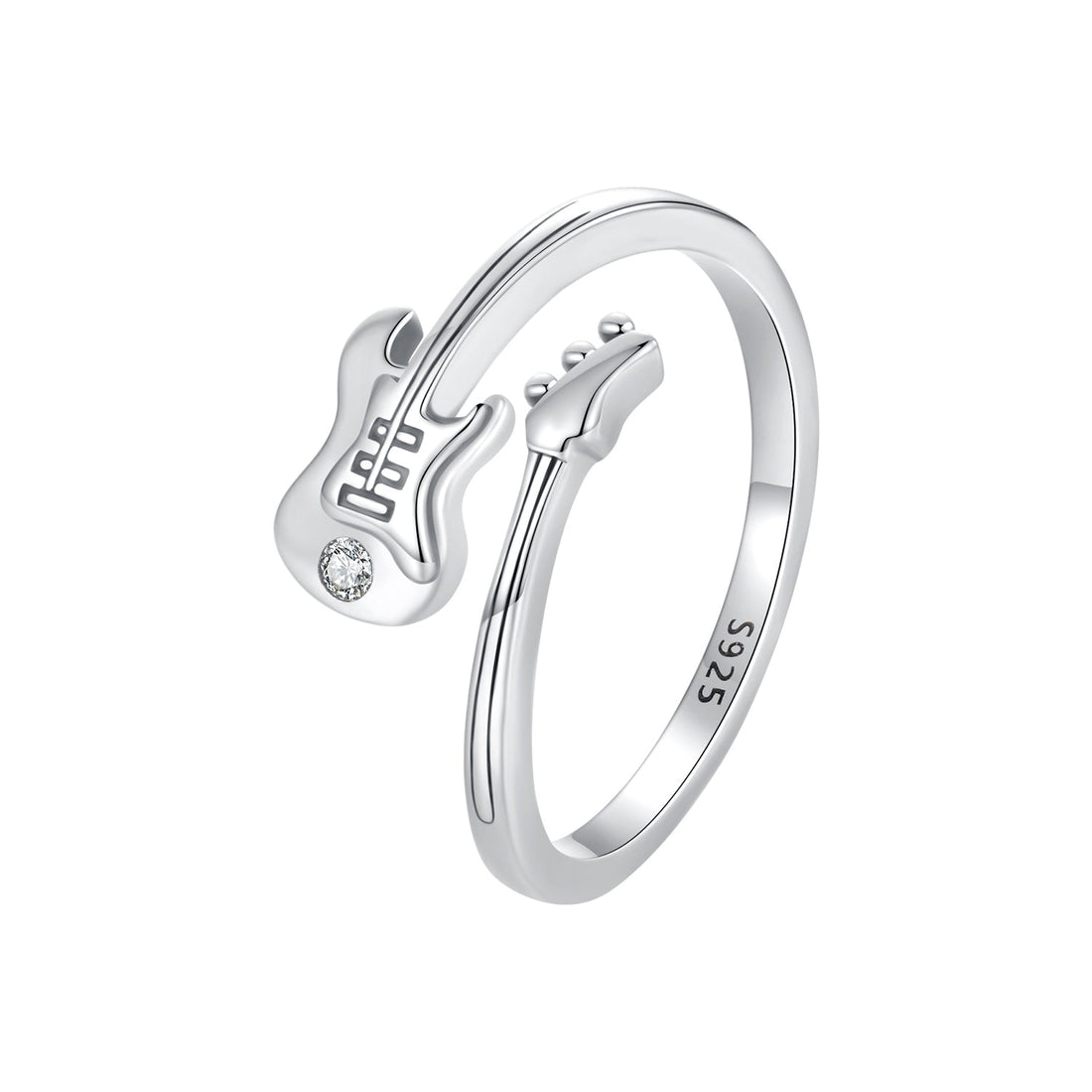 925 Sterling Silver 1.8mm Ring with Pavé Setting CZ for Women  DestGlow