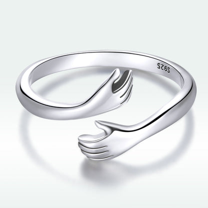 S925 Sterling Silver Oxidized Ring for Women  DestGlow