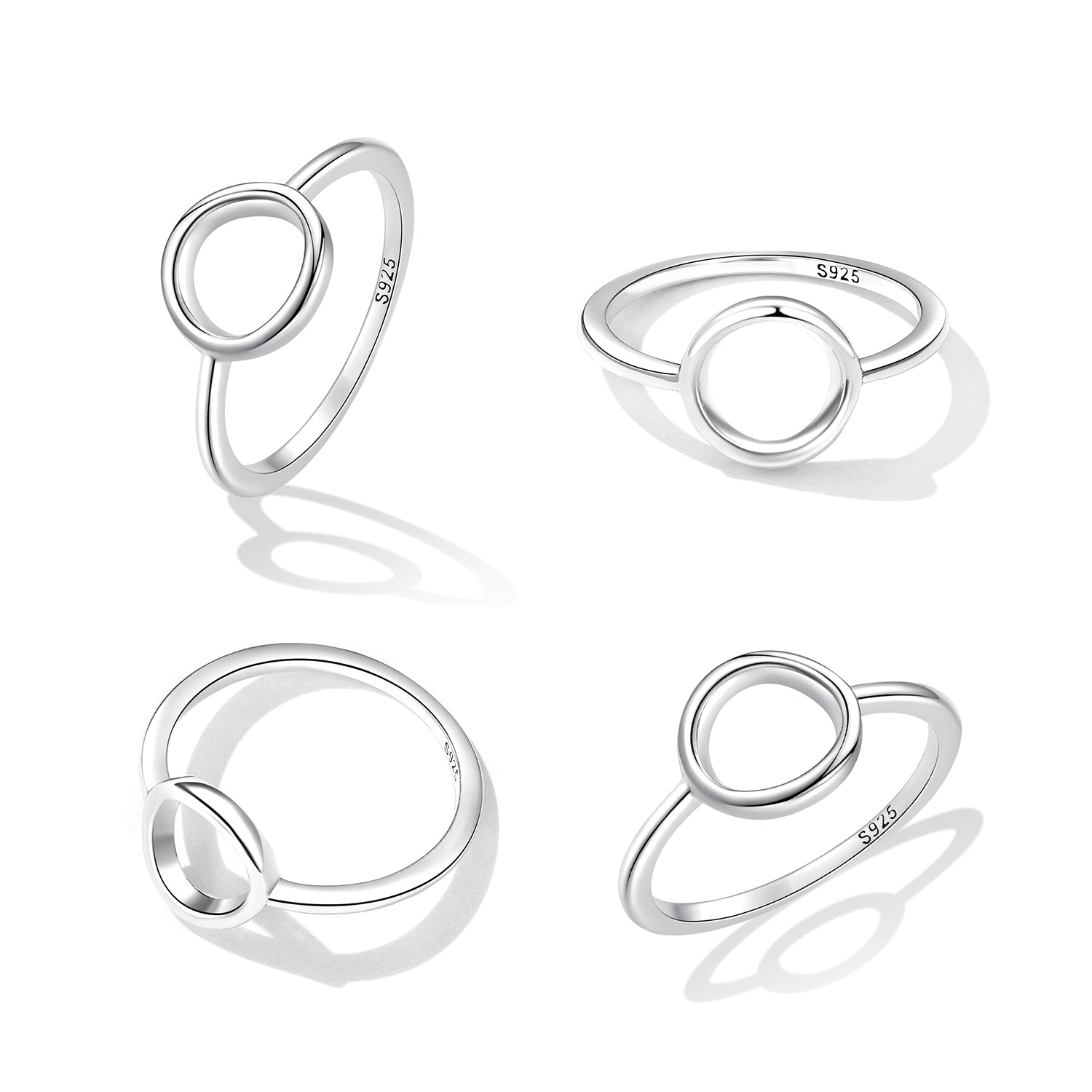 925 Sterling Silver Oxidized Ring Size 6.0 for Women  DestGlow