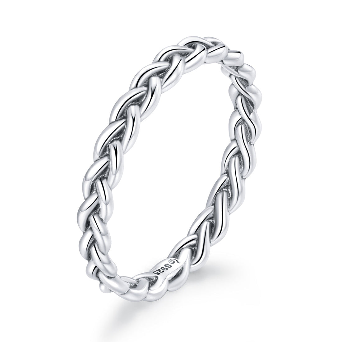 925 Sterling Silver Oxidized 0.20cm Ring Size 9 for Women  DestGlow
