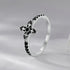 925 Sterling Silver Enamel 0.9x1.0cm Pendant Rings for Women by Bids.com