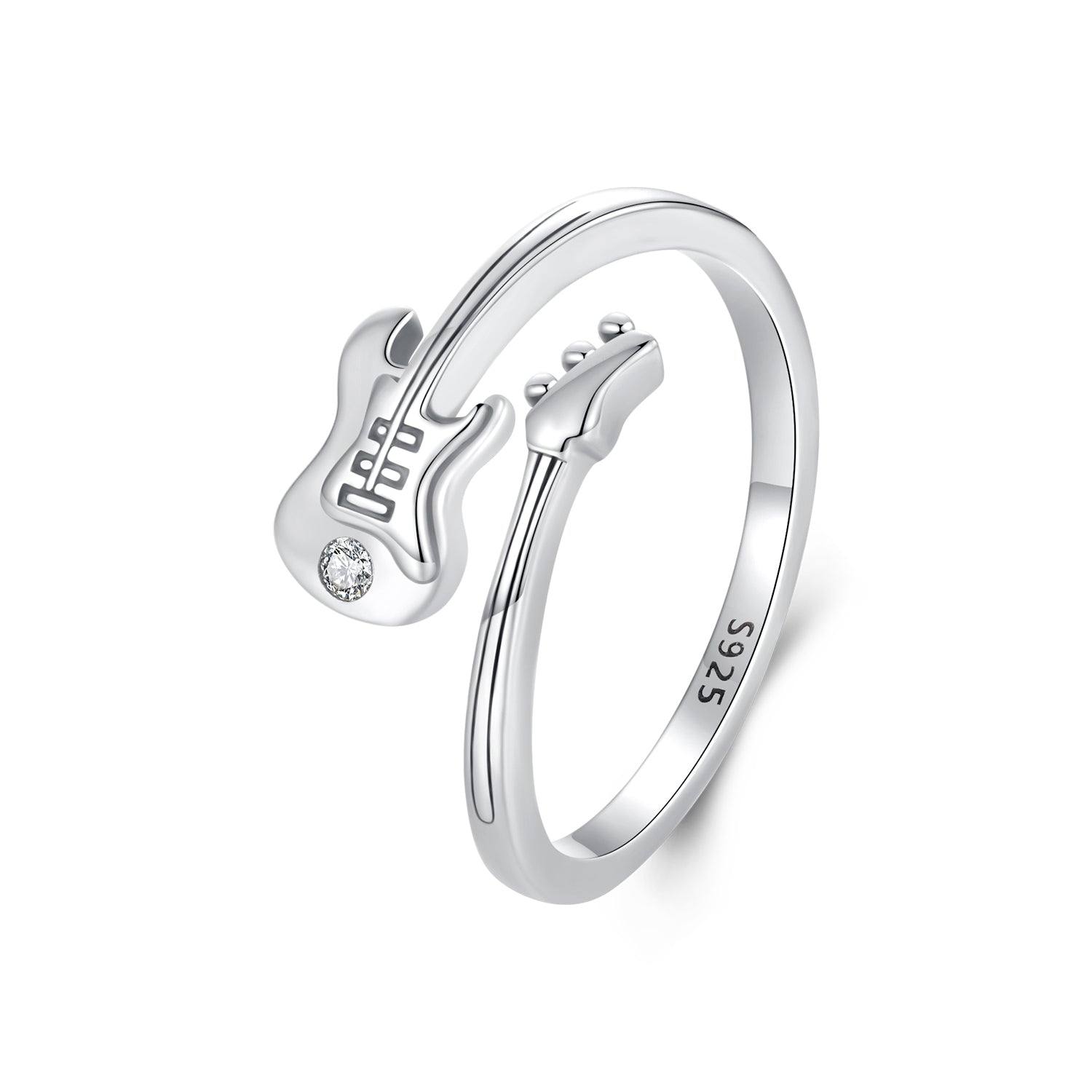 925 Sterling Silver 1.8mm Ring with Pavé Setting CZ for Women  DestGlow