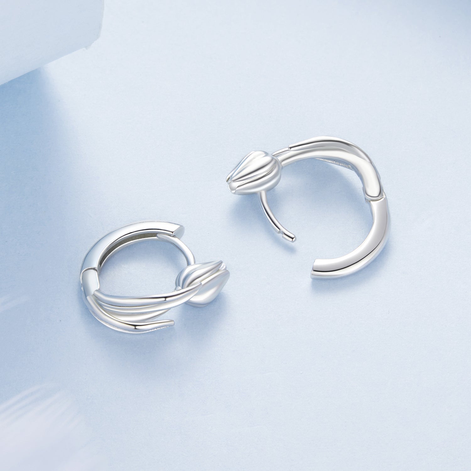 925 Sterling Silver White Gold Plated Earrings for Women  DestGlow