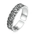 925 Oxidized Silver 0.5cm Ring  DestGlow