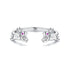 925 Sterling Silver Rabbit Ring with Pavé Setting CZ in White Gold for Women  DestGlow