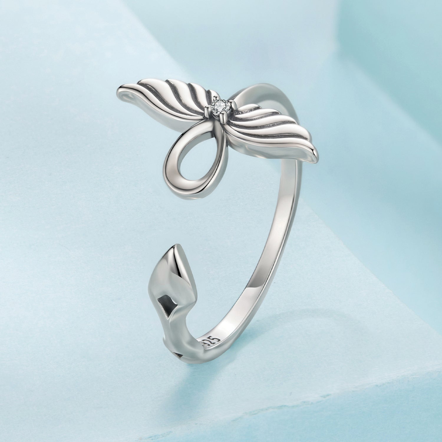 925 Sterling Silver Oxidized Silver Pavé Setting CZ Rings for Women  DestGlow