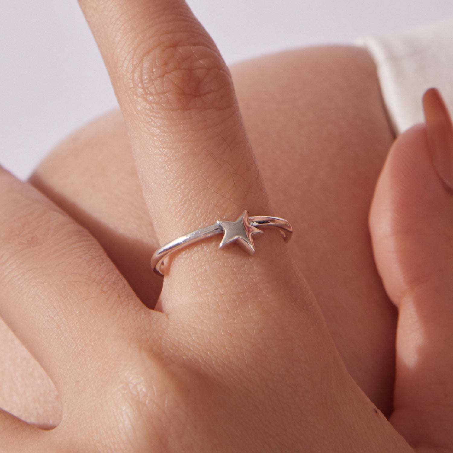 925 Sterling Silver Star Ring for Women  DestGlow