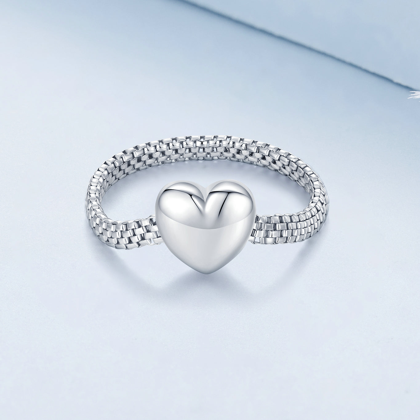 925 Sterling Silver 2.5mm Width Ring for Women by Bids.com