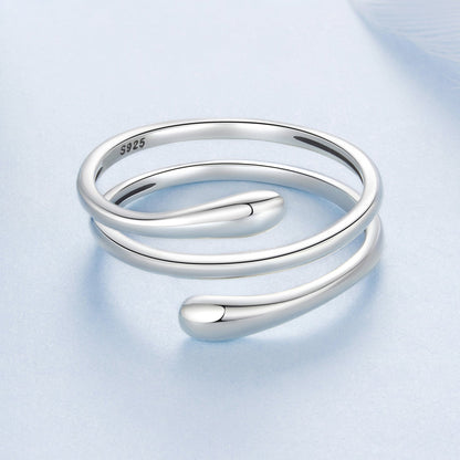 925 Sterling Silver Oxidized Silver Adjustable Rings  DestGlow