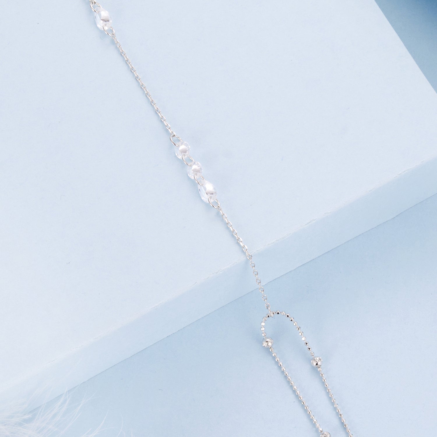 925 Sterling Silver White Gold Plated Bracelet with Pavé Setting CZ for Women  DestGlow