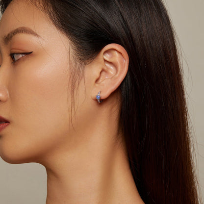 925 Sterling Silver Translucent Opal Earrings with CZ for Women  DestGlow