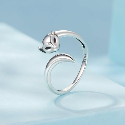 925 Sterling Silver Oxidized Silver 0.18cm Ring  DestGlow
