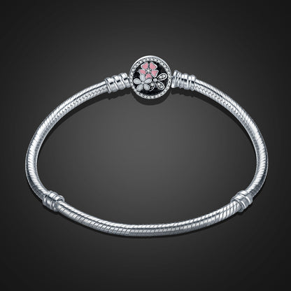 925 Sterling Silver Bracelet 18CM for Women  DestGlow