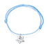 925 Sterling Silver Adjustable Cotton Rope Bracelet for Women  DestGlow