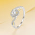925 Sterling Silver & Plated White Gold 1.7mm CZ Ring Size 7.0 for Women by Bids.com