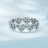 925 Sterling Silver Oxidized Ring - Size 6 for Women  DestGlow