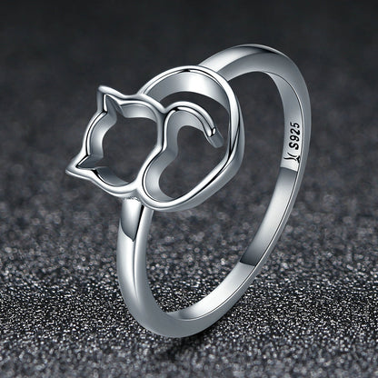925 Sterling Silver Ring Size 5.0 with Platinum Plating for Women by Bids.com