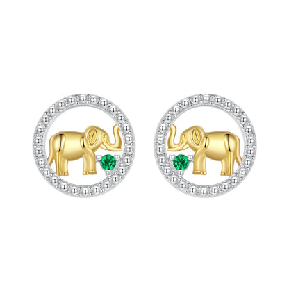 925 Sterling Silver Earrings with CZ in White Gold Plated for Women  DestGlow