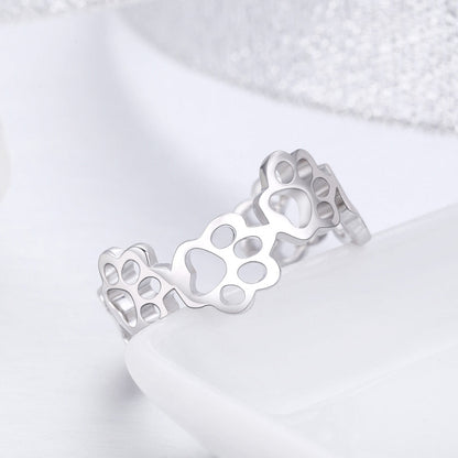 925 Sterling Silver Ring 0.2cm Width for Women  DestGlow