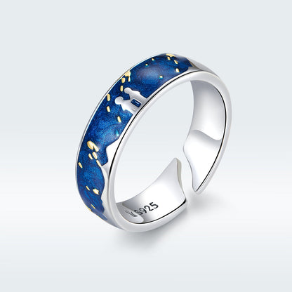 925 Sterling Silver 0.5cm Wide Ring by Bids.com