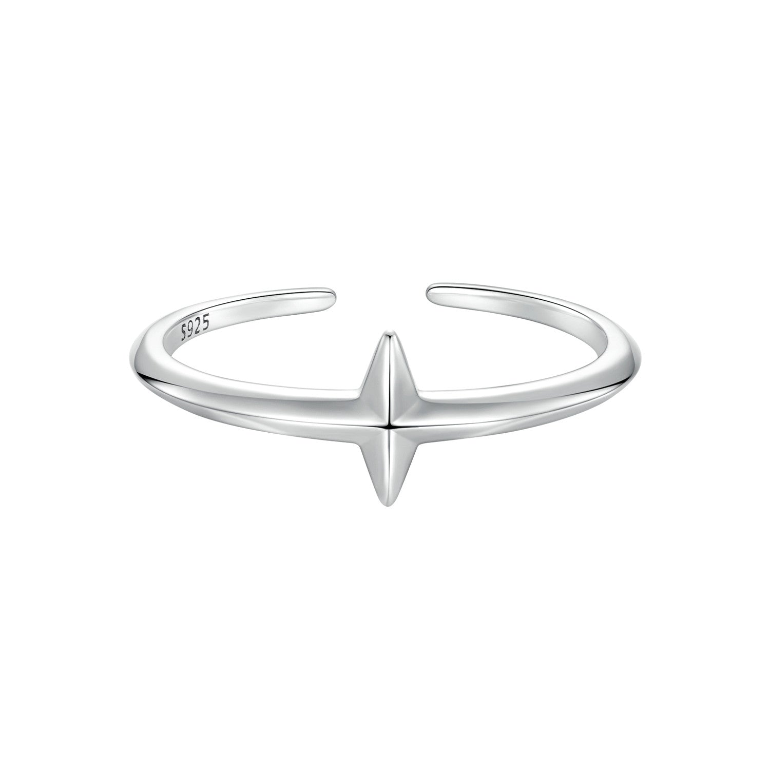 925 Sterling Silver Oxidized Silver 0.12cm Ring for Men  DestGlow