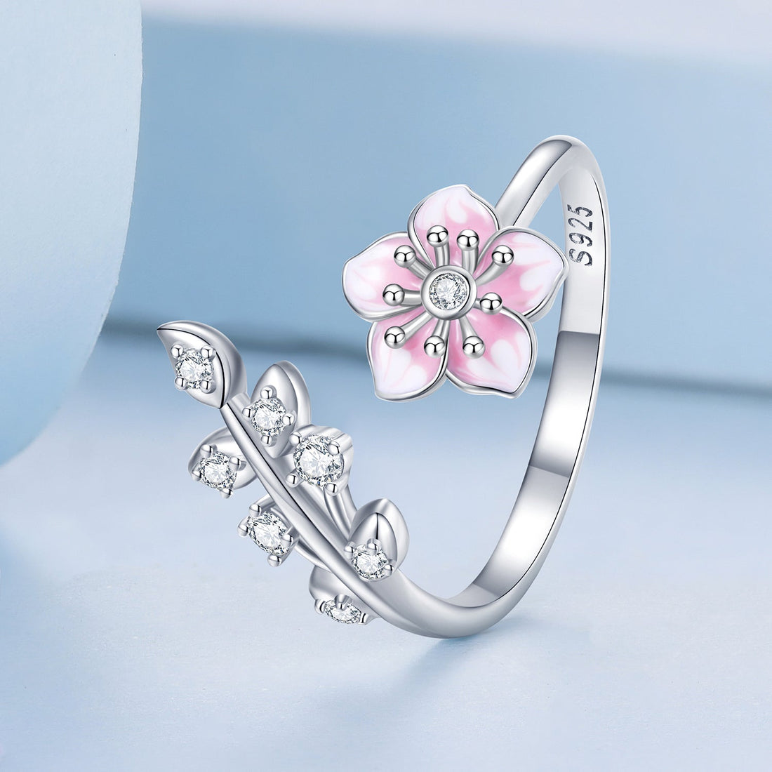 925 Sterling Silver Enamel Plated Platinum Ring 1.9mm for Women  DestGlow