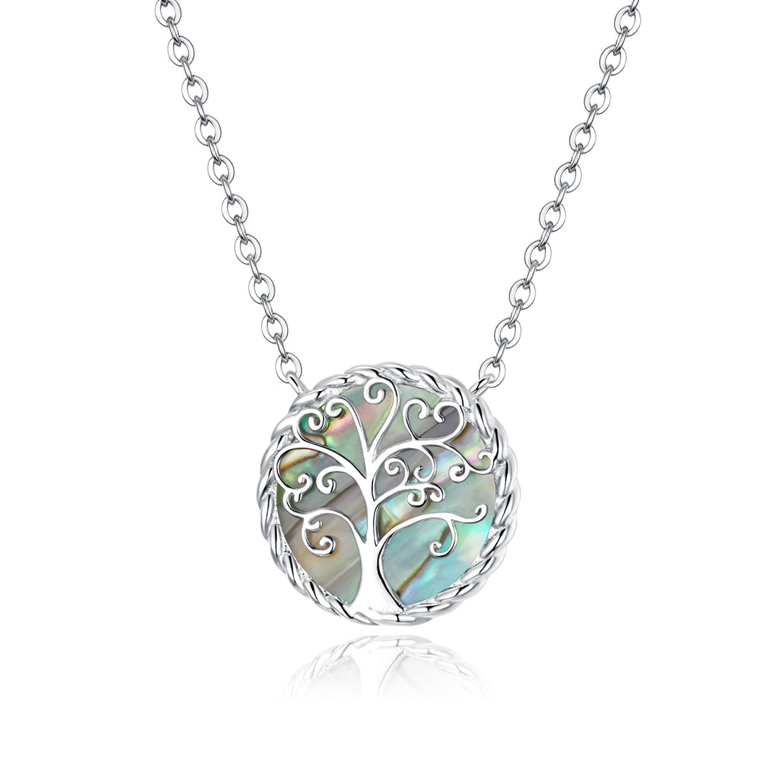 925 Sterling Silver Adjustable Mica Necklace for Women  DestGlow