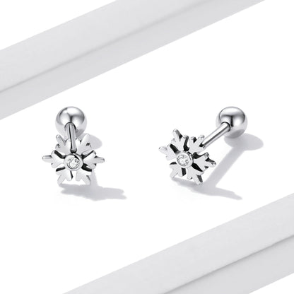 925 Sterling Silver Earrings with Pavé Setting and Oxidized Finish  DestGlow