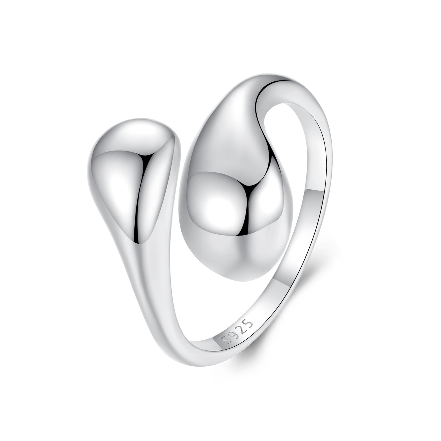 925 Sterling Silver Plated Gold Ring for Women  DestGlow