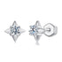 925 Sterling Silver 0.1 Carat Moissanite Earrings for Women  DestGlow