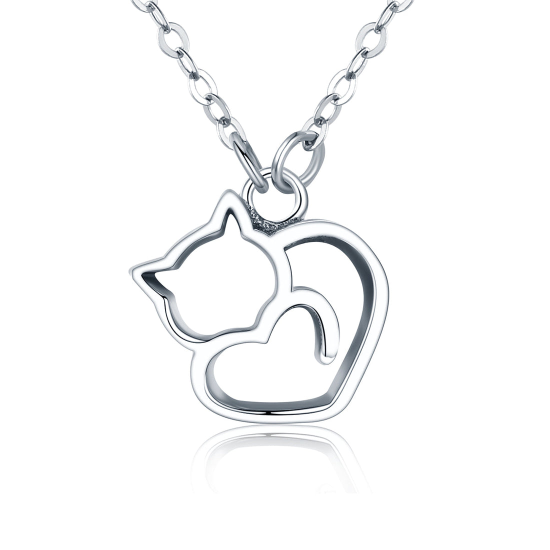 925 Sterling Silver Adjustable Necklace 38-45cm  DestGlow