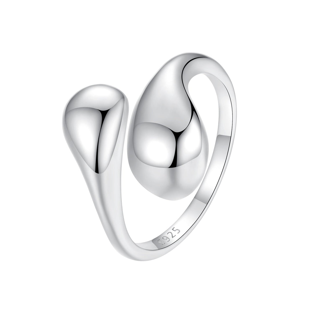 925 Sterling Silver Plated Gold Ring for Women  DestGlow