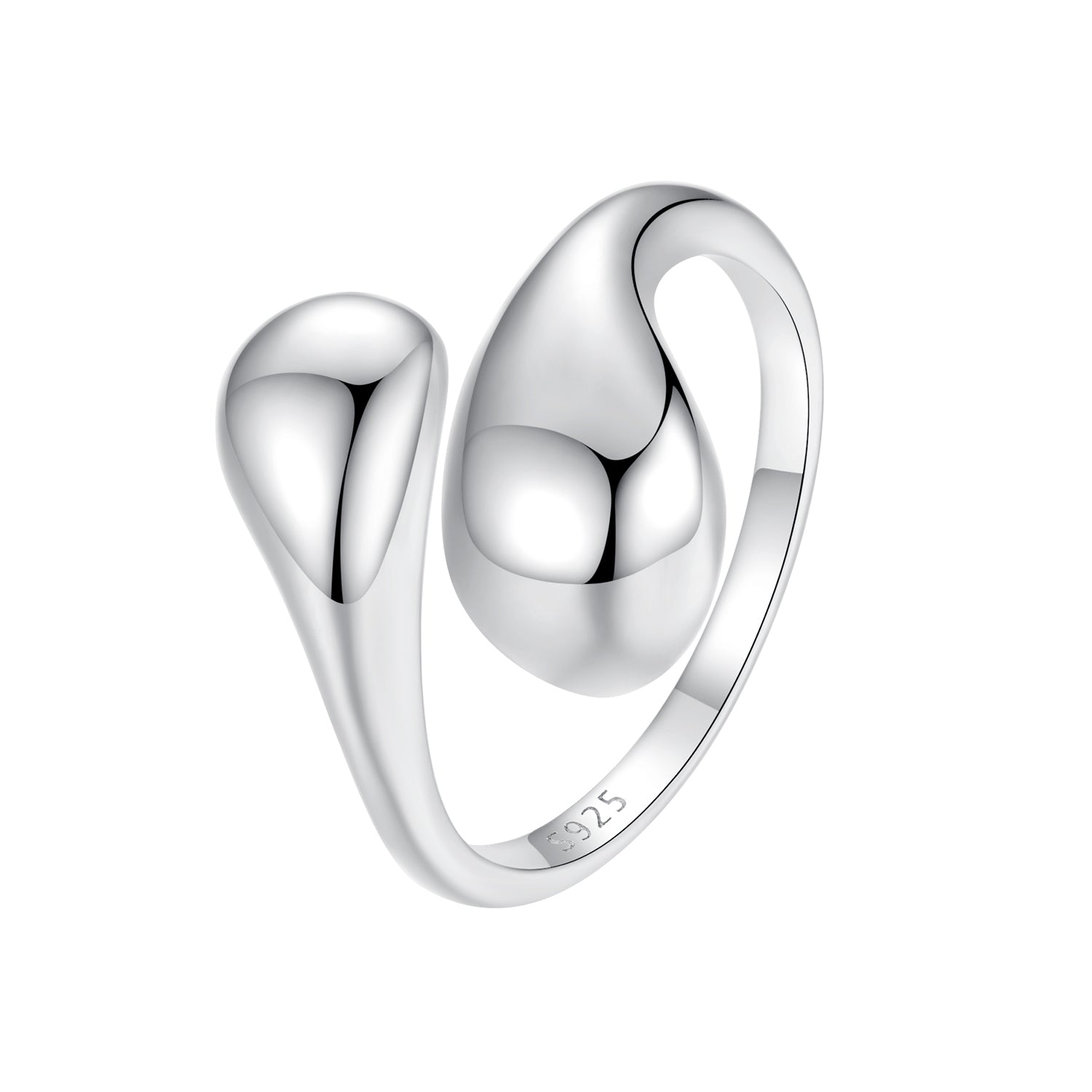 925 Sterling Silver Plated Gold Ring for Women  DestGlow