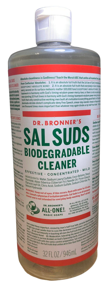 Biodegradable Cleaner, Concentrated, Sal Suds by Country Life Natural Foods