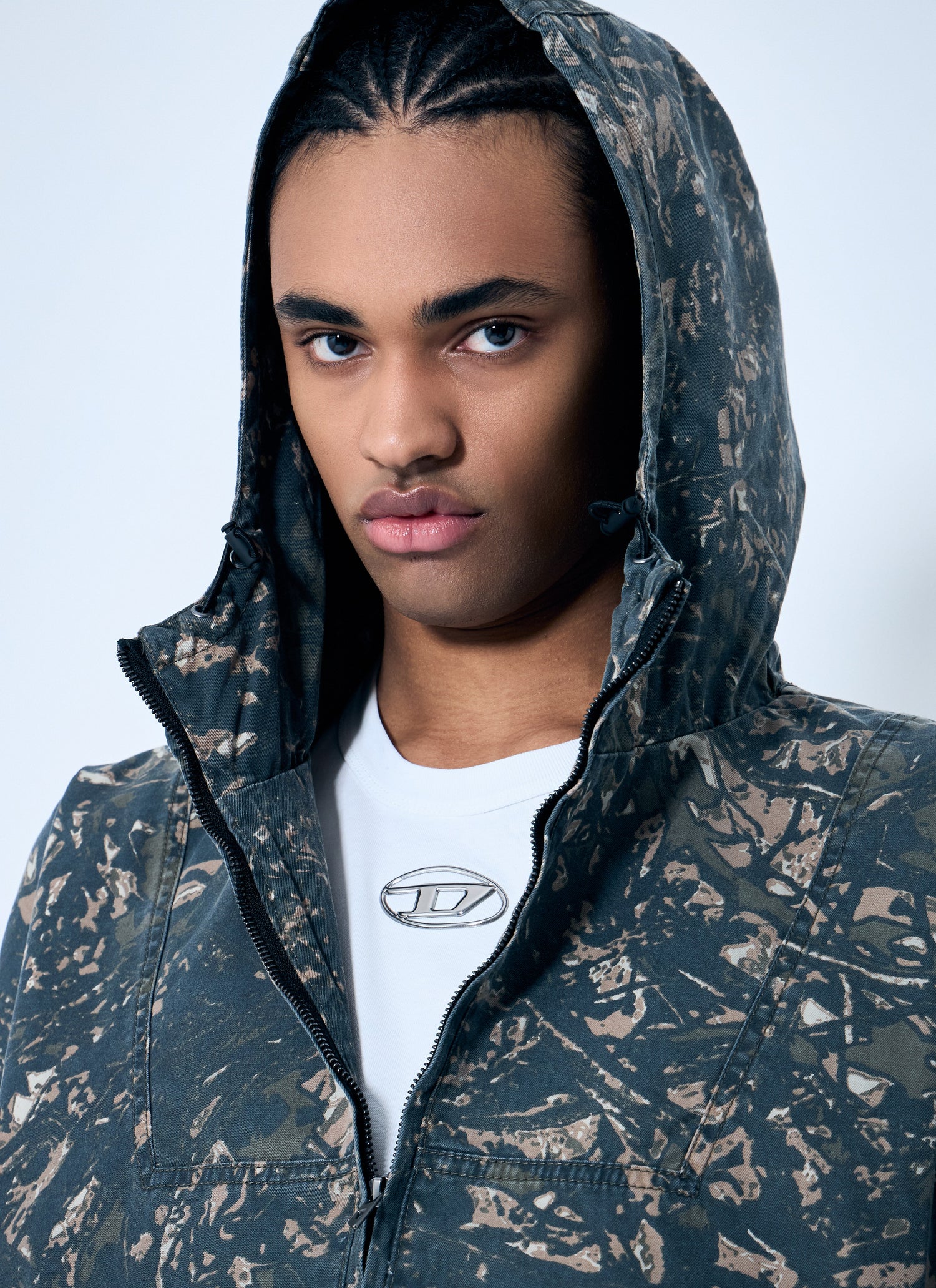 Diesel Men J-Lint Hooded Jacket by Luosophy