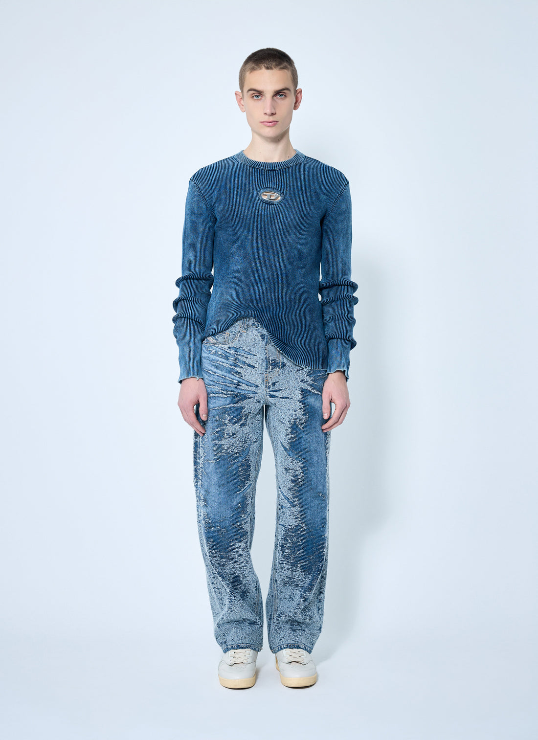 Diesel Men K-Darin-D Sweater by Luosophy