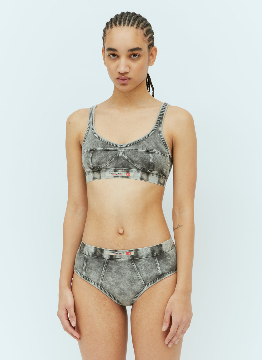 Diesel Women Ufpn-Denim-Hipster Briefs by Luosophy