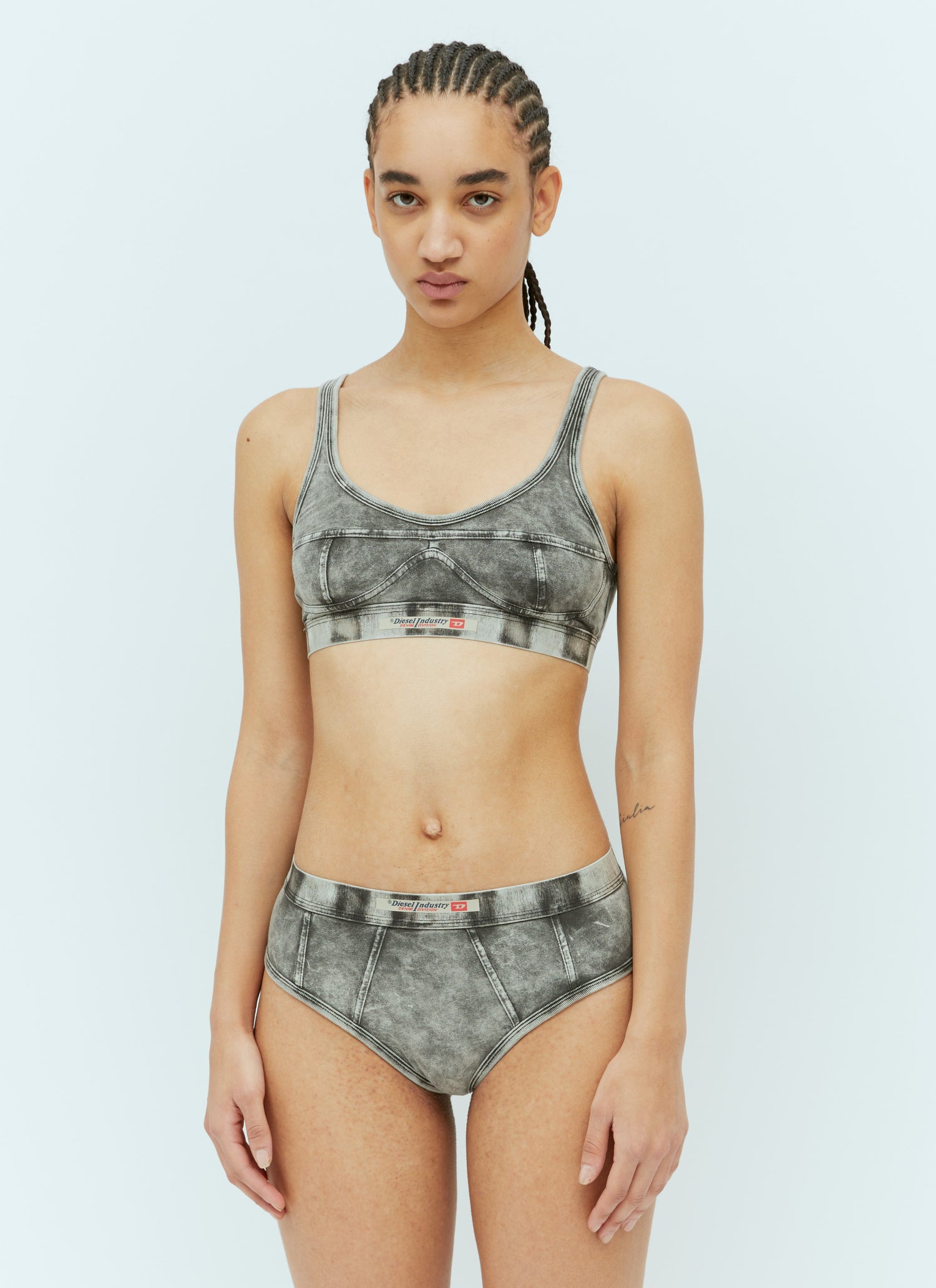 Diesel Women Ufpn-Denim-Hipster Briefs by Luosophy