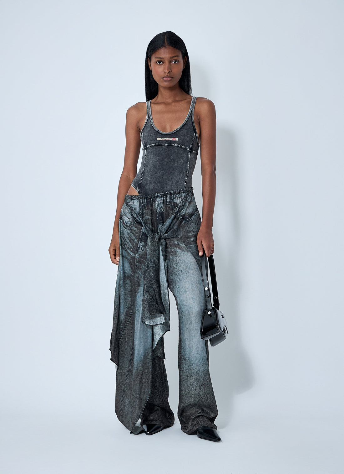 Diesel Women Phoebe-Dnm Bodysuit 