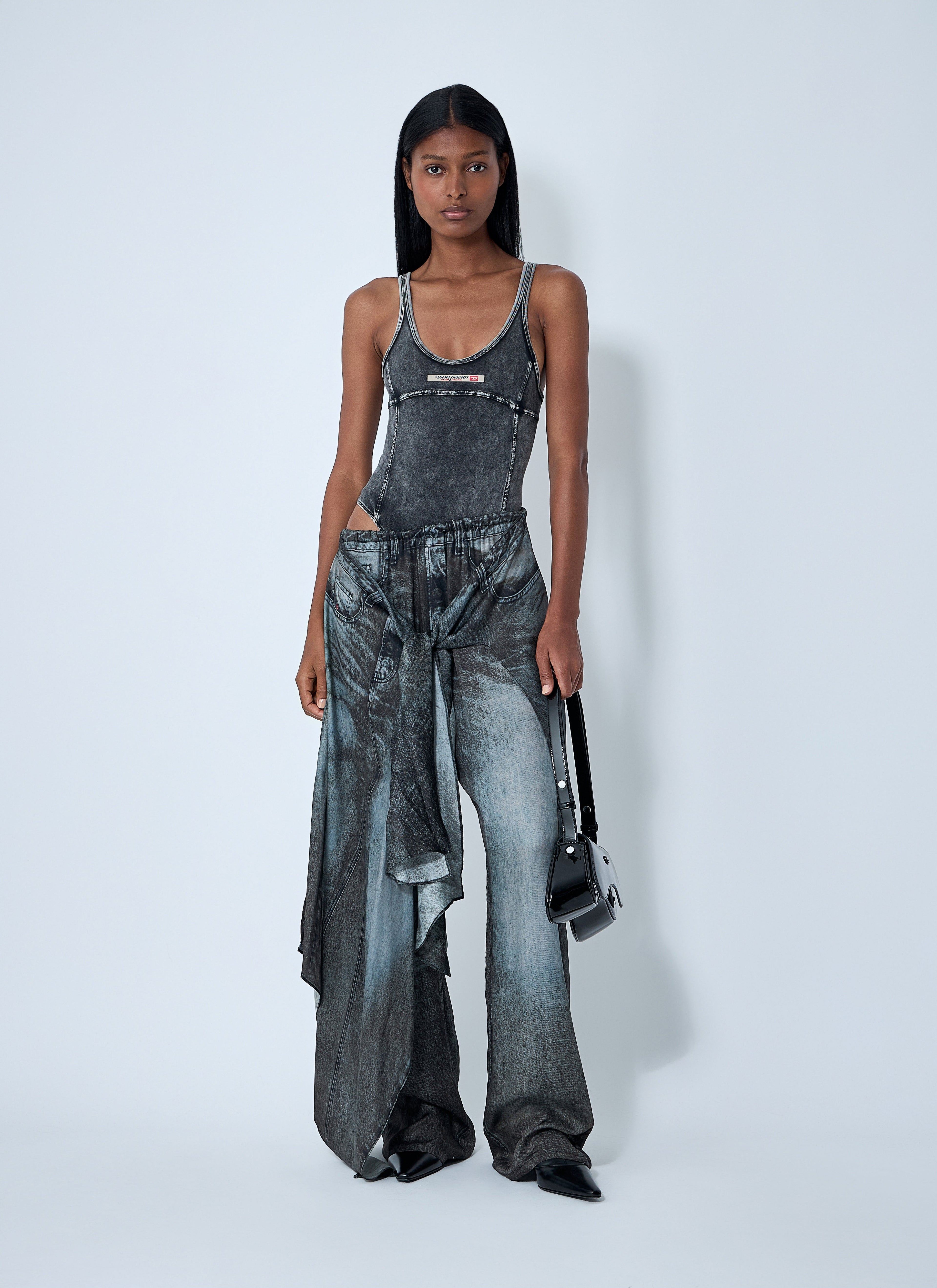 Diesel Women Phoebe-Dnm Bodysuit 