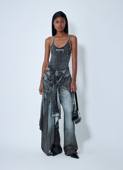 Diesel Women Phoebe-Dnm Bodysuit 