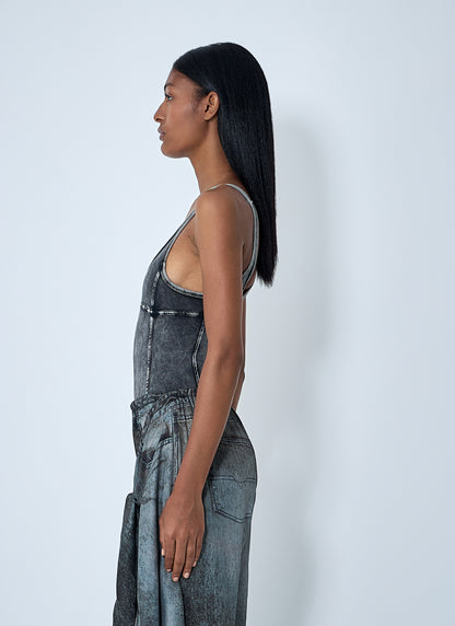 Diesel Women Phoebe-Dnm Bodysuit by Luosophy
