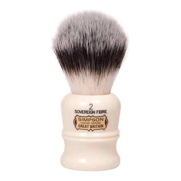 Simpson Duke 2 Sovereign Grade Synthetic Fibre Shaving Brush by Pasteur Pharmacy