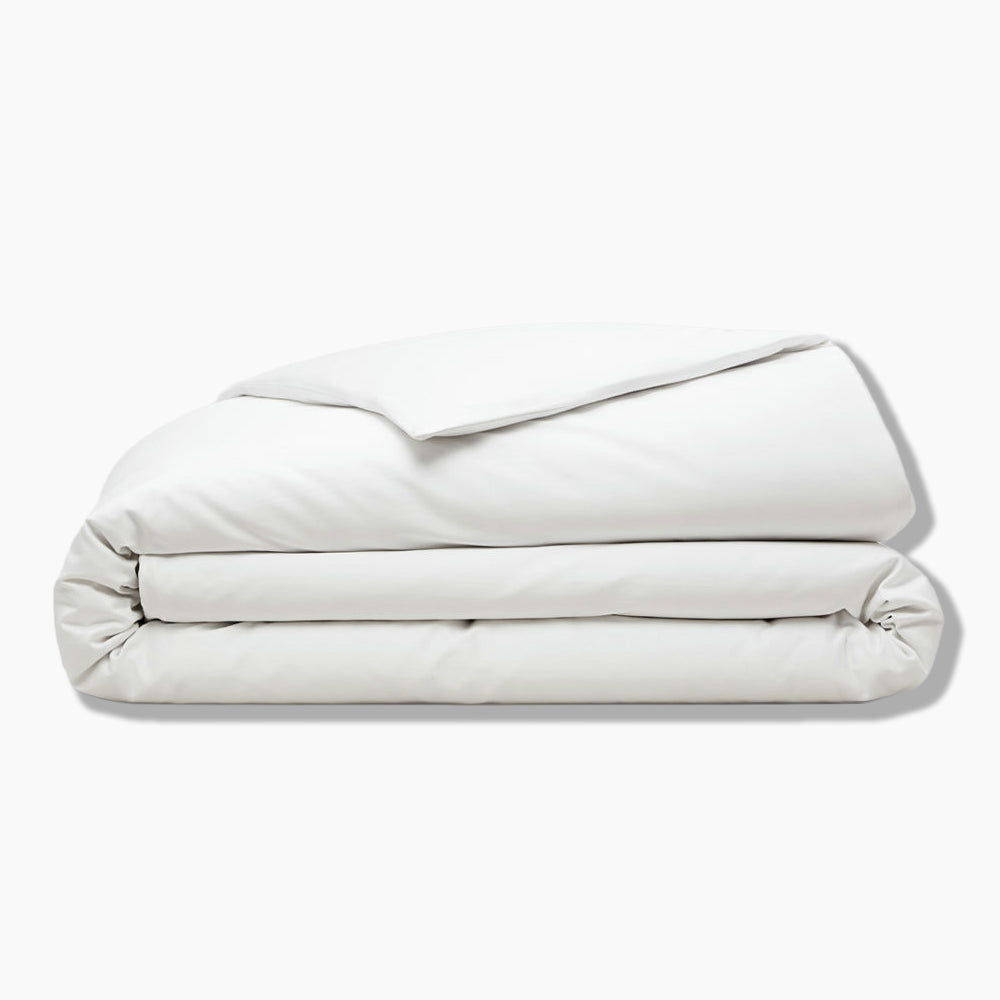 Organic Cotton White Duvet Cover 