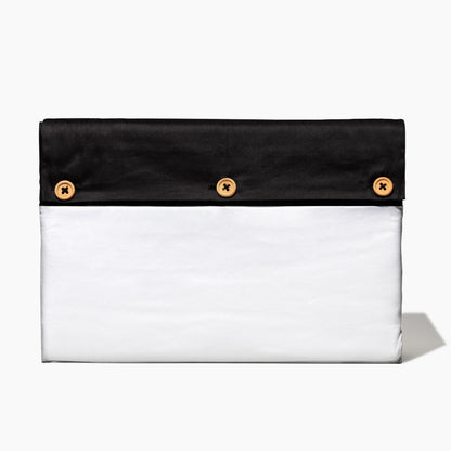 Organic Cotton White Duvet Cover &amp; Fitted Sheet Set