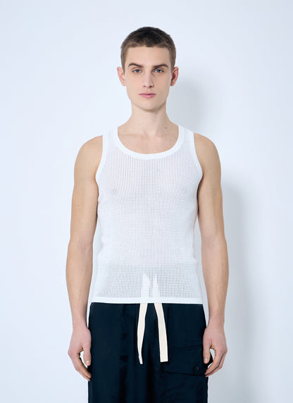 Dries Van Noten Men Merit Knit Tank Top by Luosophy
