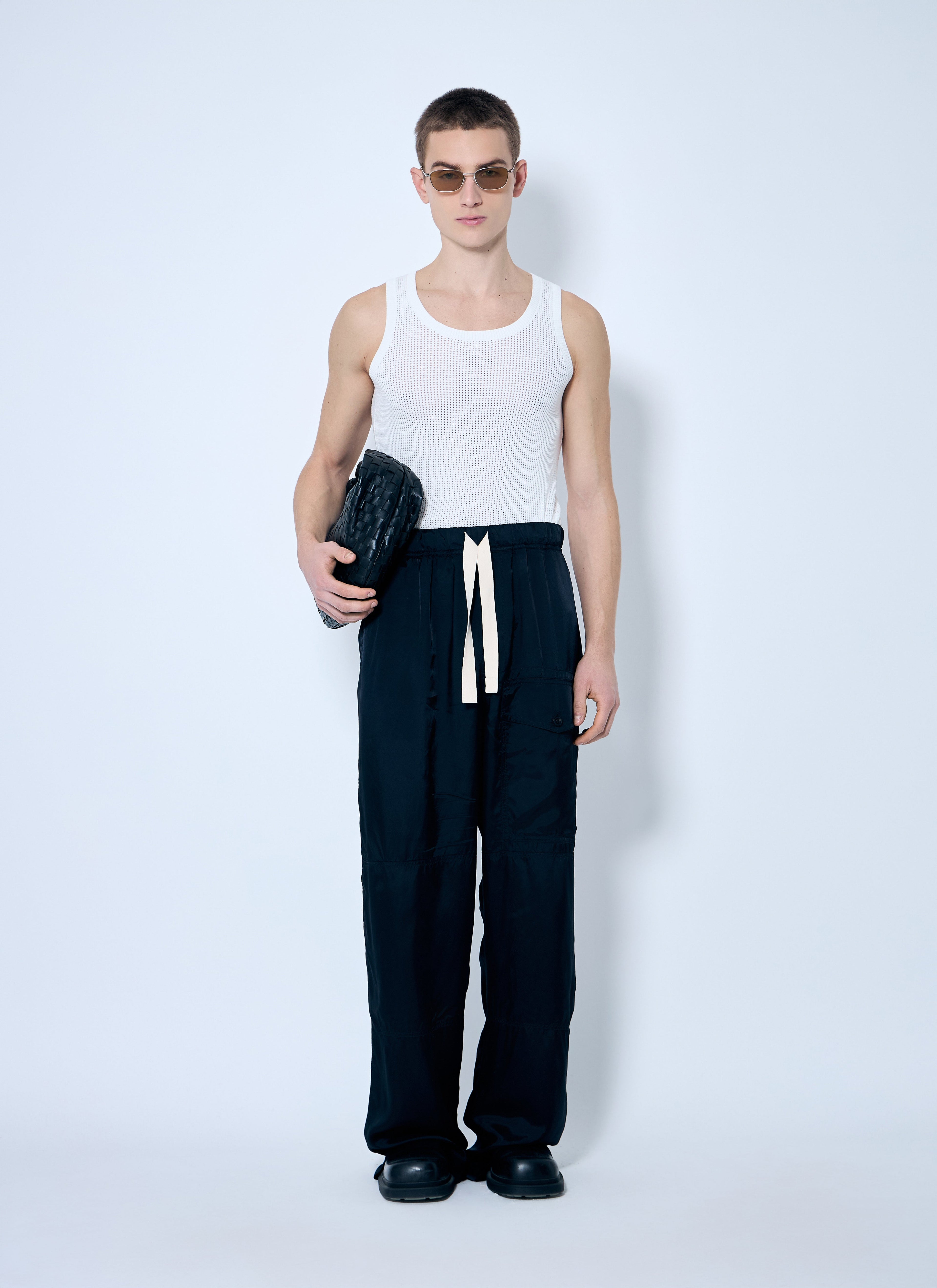 Dries Van Noten Men Merit Knit Tank Top by Luosophy